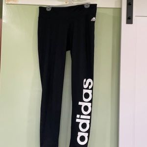 Adidas logo leggings